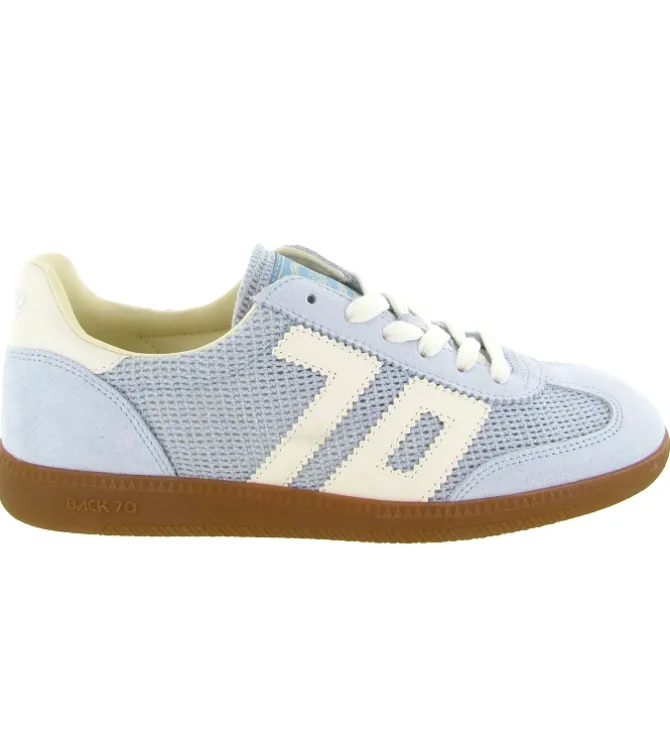 baskets et sneakers - Tendance - femme - Nubuck - Bleu - Back70