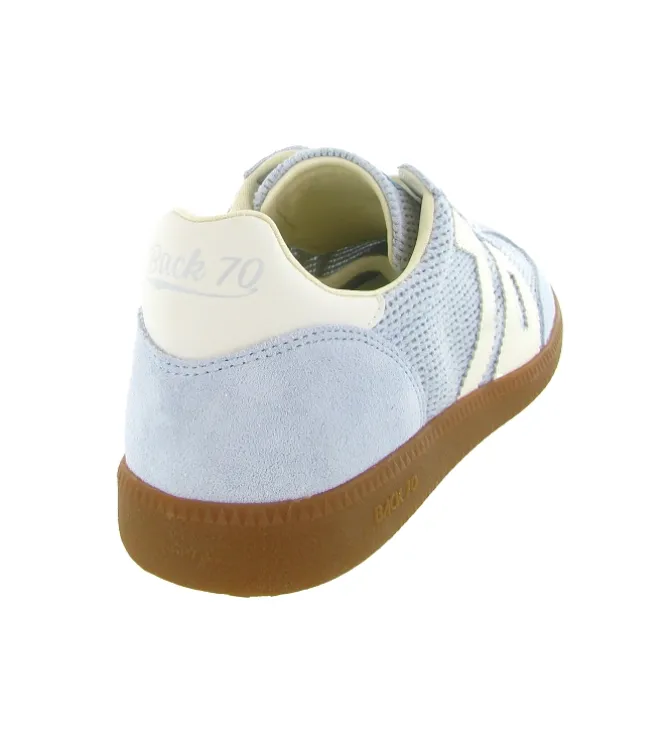 baskets et sneakers - Tendance - femme - Nubuck - Bleu - Back70