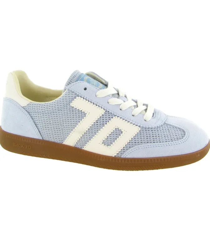 baskets et sneakers - Tendance - femme - Nubuck - Bleu - Back70