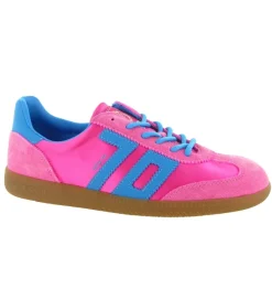 baskets et sneakers - Tendance - femme - Nylon - Rose - Back70