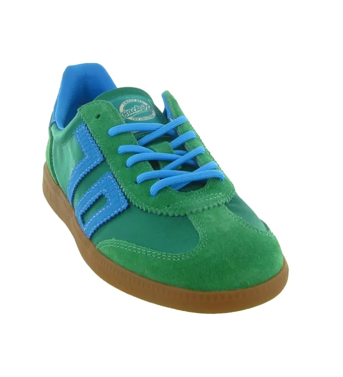 baskets et sneakers - Tendance - femme - Nylon - Vert - Back70
