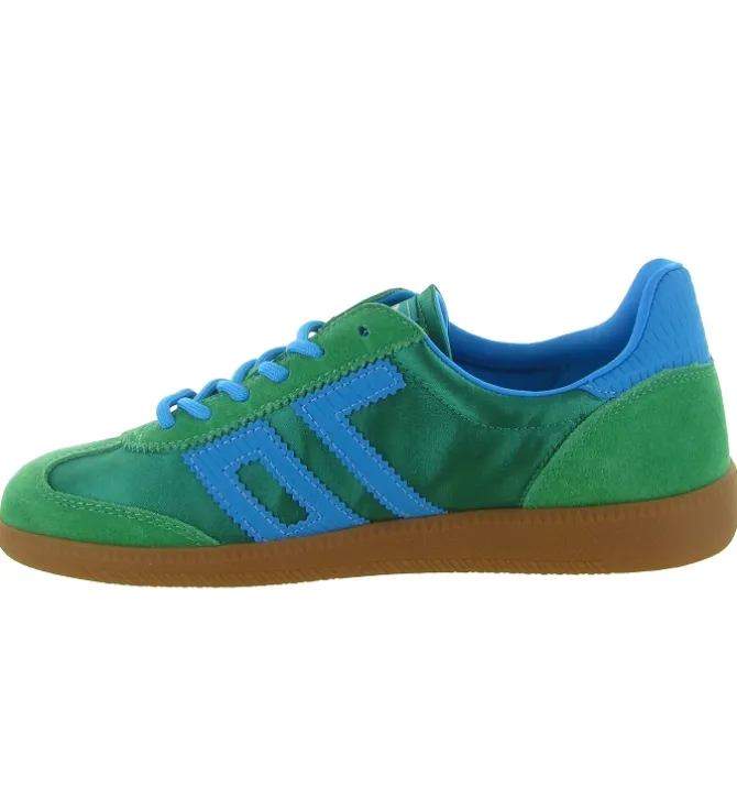baskets et sneakers - Tendance - femme - Nylon - Vert - Back70