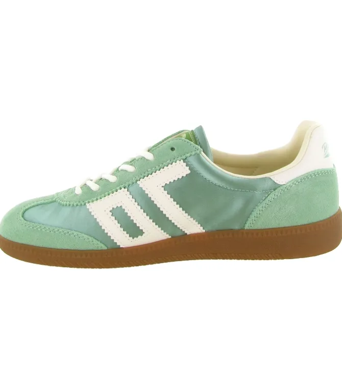 baskets et sneakers - Tendance - femme - Nylon - Vert amande - Back70