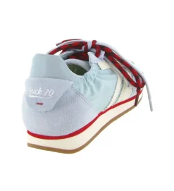 baskets et sneakers - Tendance - femme - Nubuck - Bleu - Back70