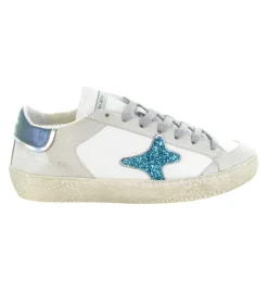 baskets et sneakers - Tendance - femme - Cuir - Blanc - Ama brand