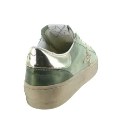 baskets et sneakers - Tendance - femme - Nubuck - Kaki - Ama brand