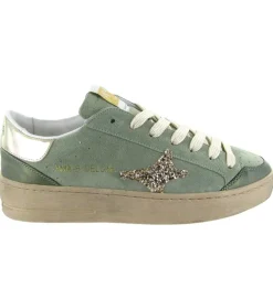 baskets et sneakers - Tendance - femme - Nubuck - Kaki - Ama brand