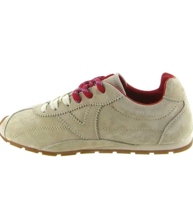 baskets et sneakers - Tendance - femme - Nubuck - Beige - Victoria