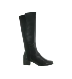 bottes - Casual - femme - Cuir - Noir - Regarde le ciel...