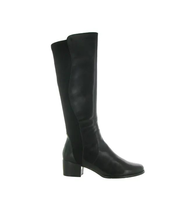 bottes - Casual - femme - Cuir - Noir - Regarde le ciel...