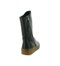 bottes - Casual - femme - Cuir - Noir - Armando