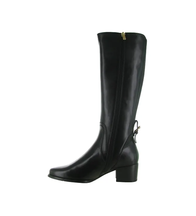 bottes - Casual - femme - Cuir - Noir - Regarde le ciel...