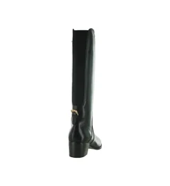 bottes - Casual - femme - Cuir - Noir - Regarde le ciel...