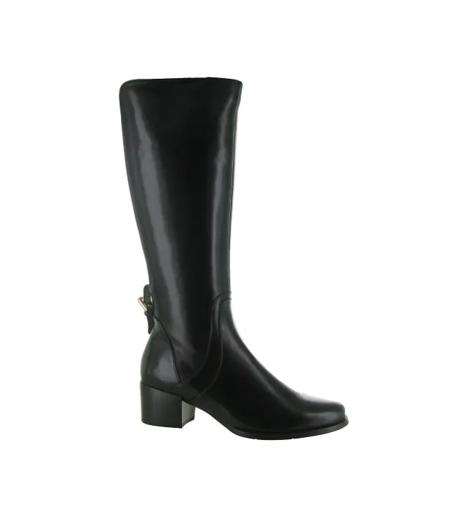 bottes - Casual - femme - Cuir - Noir - Regarde le ciel...