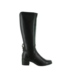 bottes - Casual - femme - Cuir - Noir - Regarde le ciel...