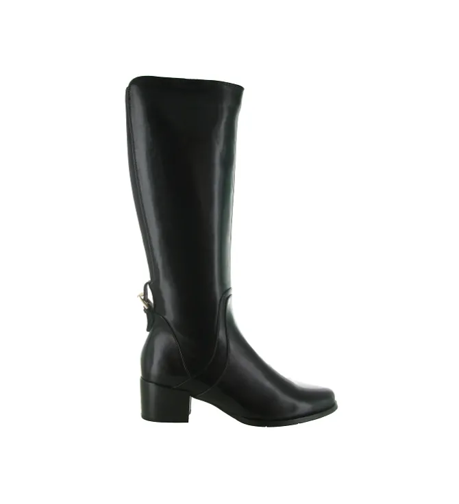 bottes - Casual - femme - Cuir - Noir - Regarde le ciel...