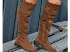 bottes - Casual - femme - Nubuck - - Carmela