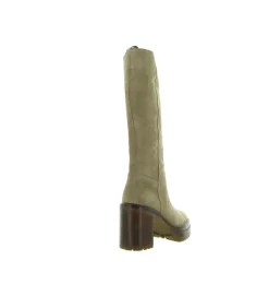 bottes - Casual - femme - Nubuck - Taupe - Alpe