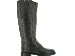bottes - Cavalières - femme - Cuir - Marron - Elvio zanon