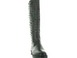 bottes - Cavalières - femme - Cuir - Marron - Elvio zanon