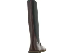 bottes - Cavalières - femme - Cuir - Marron - Kickers