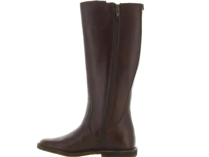 bottes - Cavalières - femme - Cuir - Marron - Kickers