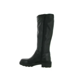 bottes - Cavalières - femme - Cuir - Noir - Unisa