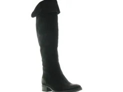 bottes - Cavalières - femme - Cuir - Noir - Geox