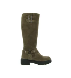 bottes - Cavalières - femme - Cuir - - Unisa