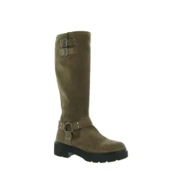bottes - Cavalières - femme - Cuir - - Unisa