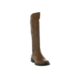 bottes - Cavalières - femme - Synthétique - Marron - Rieker