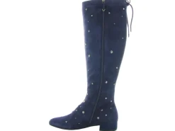 bottes - Cuissardes - femme - Cuir - Bleu - Bruno premi