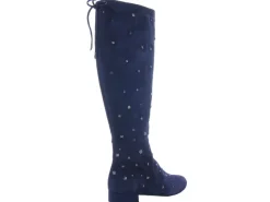 bottes - Cuissardes - femme - Cuir - Bleu - Bruno premi