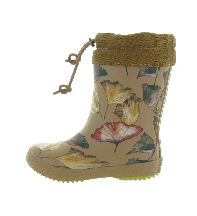 bottes de pluie - - junior fille - Caoutchouc - Fleurs - Bisgaard