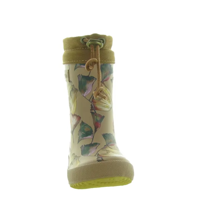 bottes de pluie - - junior fille - Caoutchouc - Fleurs - Bisgaard
