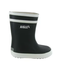 bottes de pluie - - junior garcon - Caoutchouc - Bleu Marine - Aigle