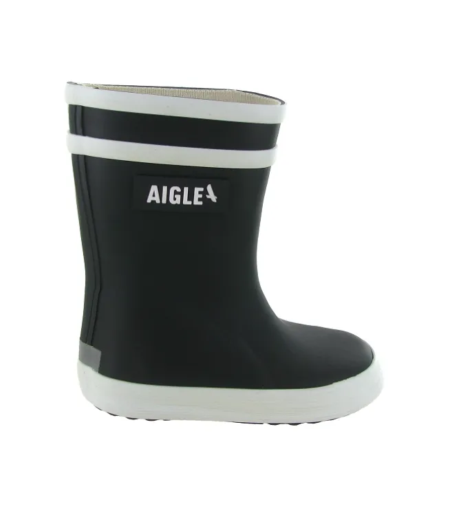 bottes de pluie - - junior garcon - Caoutchouc - Bleu Marine - Aigle