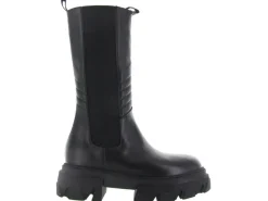 bottes - Motardes - femme - Cuir - Noir - Impicci