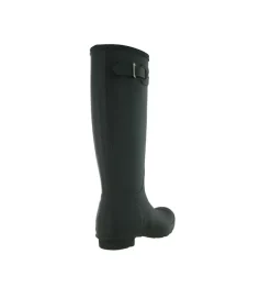 bottes - Pluie - femme - Caoutchouc - Noir - Hunter
