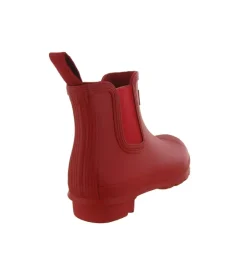 bottes - Pluie - femme - Caoutchouc - Bordeaux - Hunter