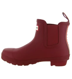 bottes - Pluie - femme - Caoutchouc - Bordeaux - Hunter