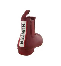 bottes - Pluie - femme - Caoutchouc - Bordeaux - Hunter