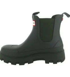 bottes - Pluie - femme - Caoutchouc - Vert - Hunter