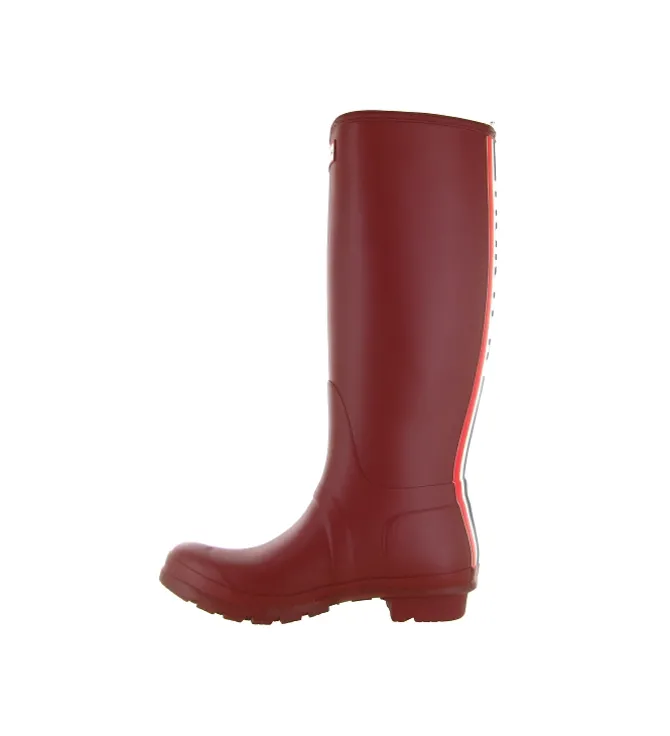 bottes - Pluie - femme - Caoutchouc - Bordeaux - Hunter
