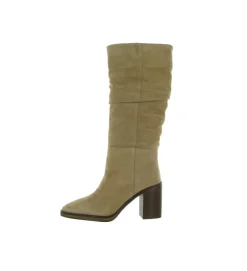 bottes - Santiag - femme - Nubuck - Beige - Alpe