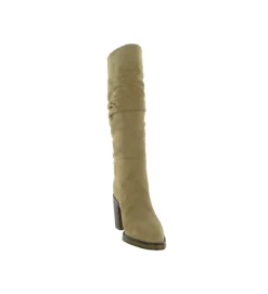 bottes - Santiag - femme - Nubuck - Beige - Alpe