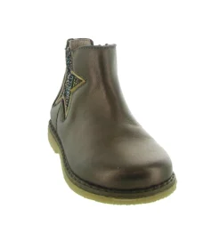 bottines et boots - - bebe fille - Cuir - Bronze - Acebos