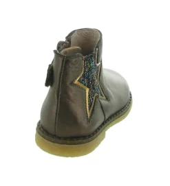 bottines et boots - - bebe fille - Cuir - Bronze - Acebos