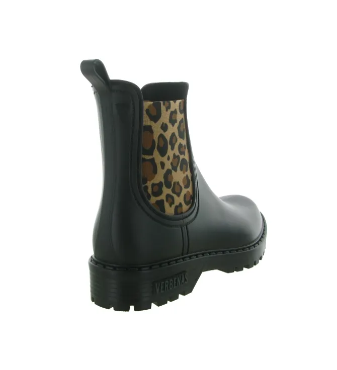 bottines et boots - Caoutchouc - femme - Caoutchouc - Léopard - Verbenas