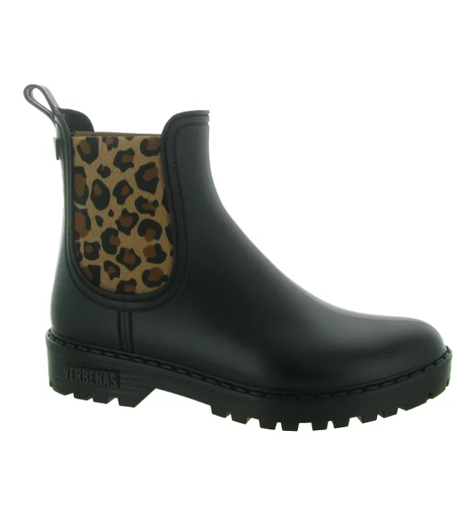 bottines et boots - Caoutchouc - femme - Caoutchouc - Léopard - Verbenas